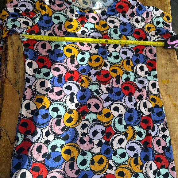 Disney Jack Skellington Dress NWT XL Nightmare Before Christmas LuLaRoe Bodycon - Picture 10 of 10